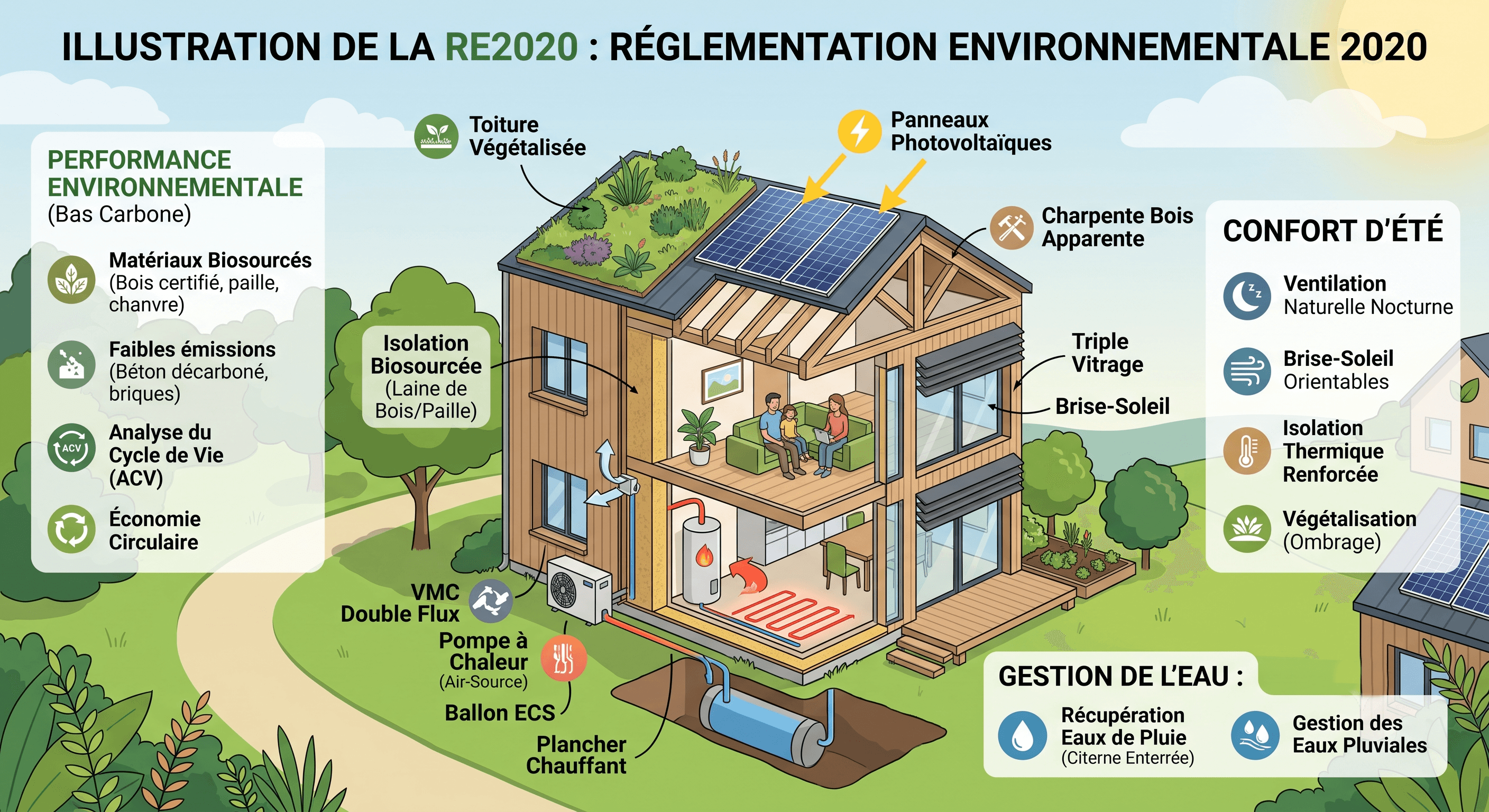 RE2020 : ce qui change vraiment sur vos chantiers depuis 2025
